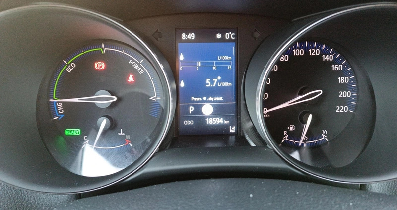 Toyota C-HR cena 128900 przebieg: 18954, rok produkcji 2022 z Poznań małe 254